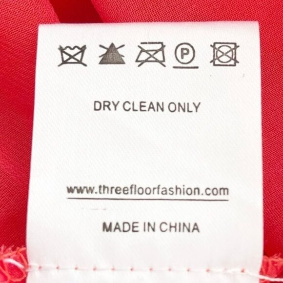 THREE FLOOR A-Line Crew Neck Pleated & Mesh Accents sleeve less Midi Dress 10 - Picture 12 of 13